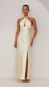 Amalia Maxi Dress - Yellow