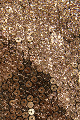 Antea-Embellished Straight-Neck Maxi Dress in Black Gold Foil