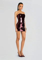 Cecil Sequin Dress