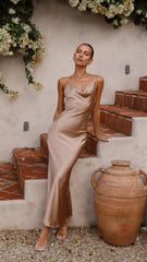 Willow Maxi Dress - Latte