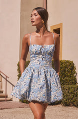 Larissa Floral Bubble Mini Dress