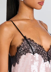 Olive Sequin Lace Dress-Earl Rose